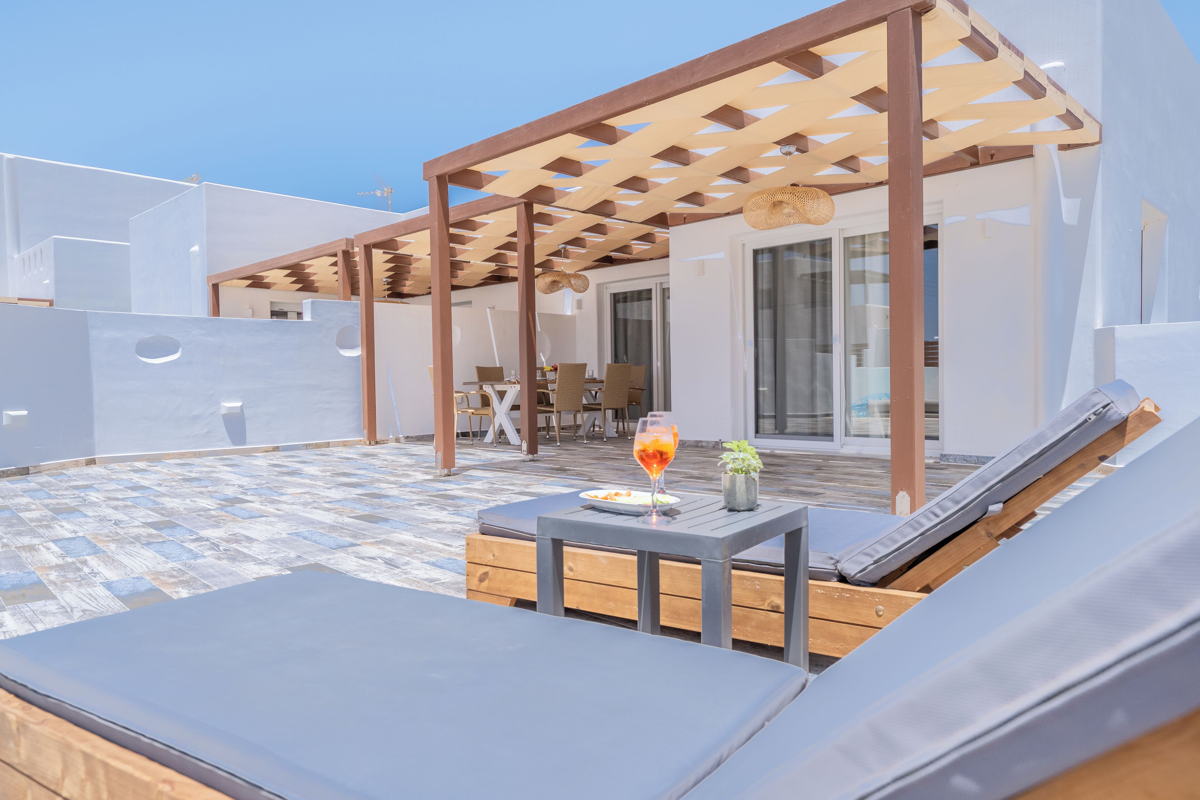 Junior Villa, Private Pool | Terrace/patio