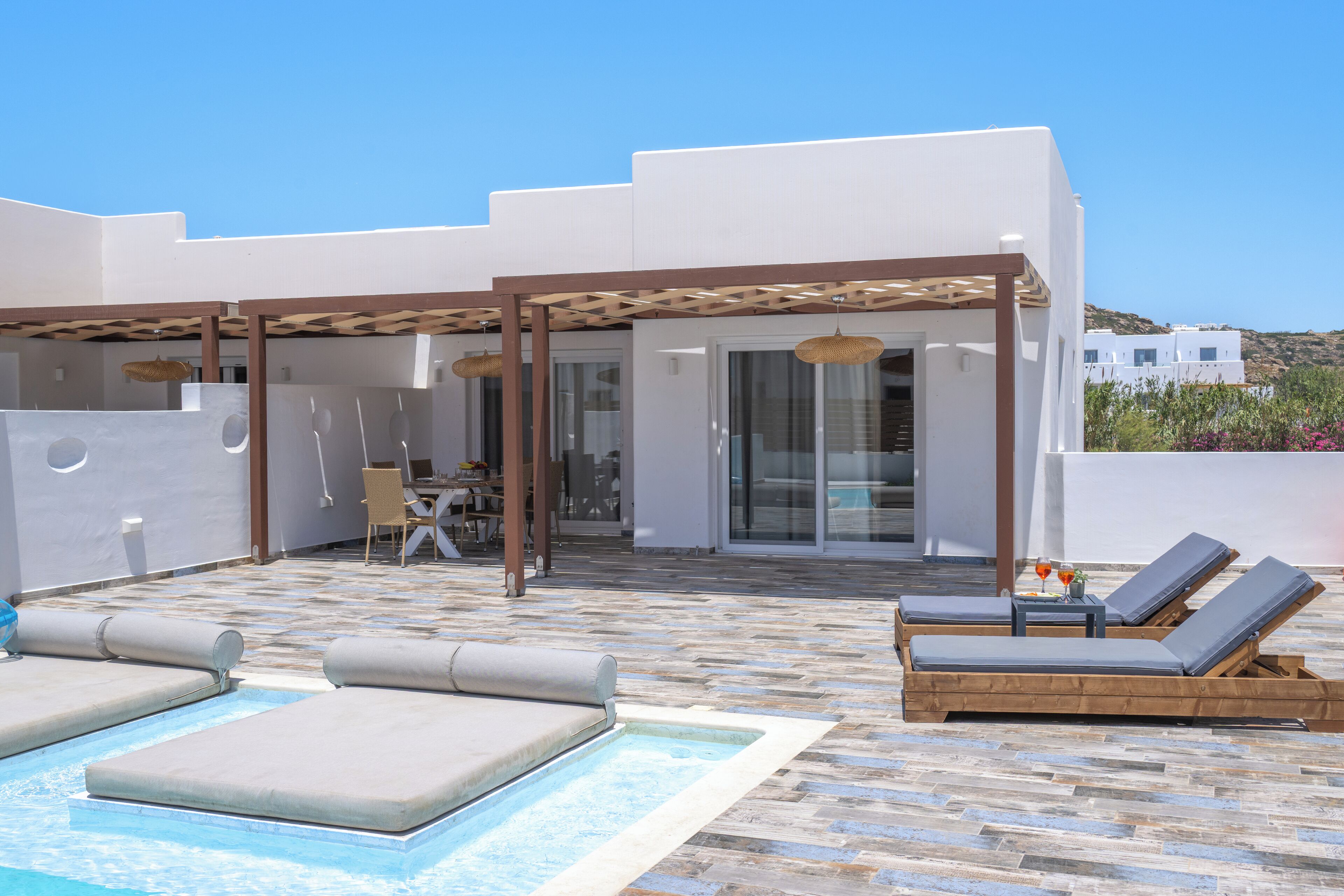Villa Junior - privat pool | Terrass/Patio