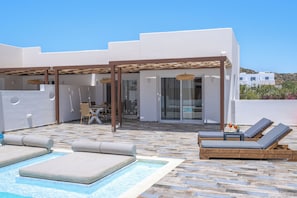 Villa Junior - privat pool | Terrass/Patio