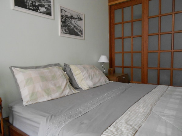 Lägenhet (1 Bedroom) | 1 sovrum och sängkläder