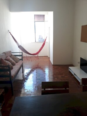 Apartment (1 Bedroom) | Living room - Gohouse - Lapa 905 - RJ (Rio de Janeiro)