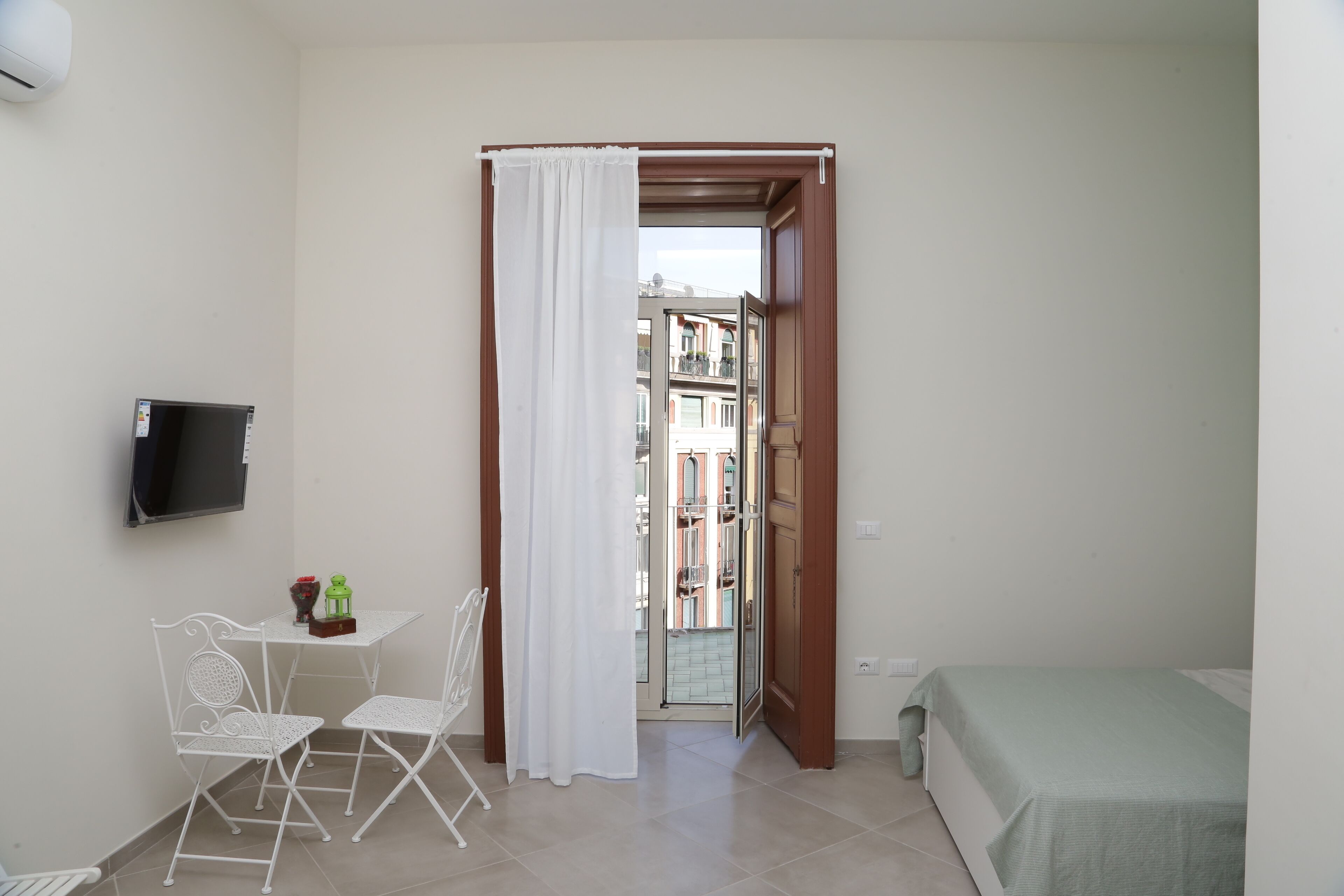 Tripla Standard, vista mare | Tende oscuranti, insonorizzazione, Wi-Fi gratuito, lenzuola