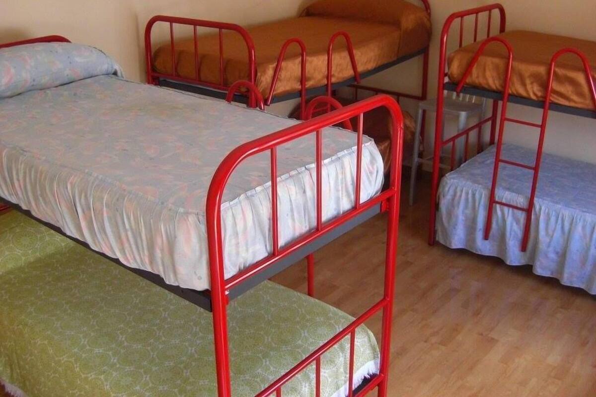 Blackout curtains, free WiFi, bed sheets