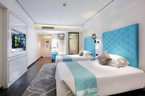 Deluxe Twin Room | Desk, soundproofing, free WiFi, bed sheets - Xi'an Hotel Xiaoshan Airport Branch (Hangzhou)