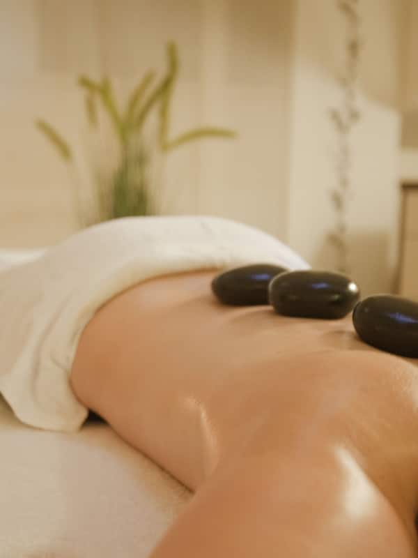 Sauna, aromatherapy, hot stone massages, facials, Ayurvedic treatments