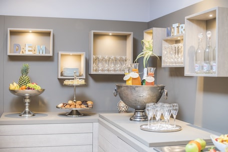 Daily buffet breakfast (EUR 15 per person). Hotel Birkenhof