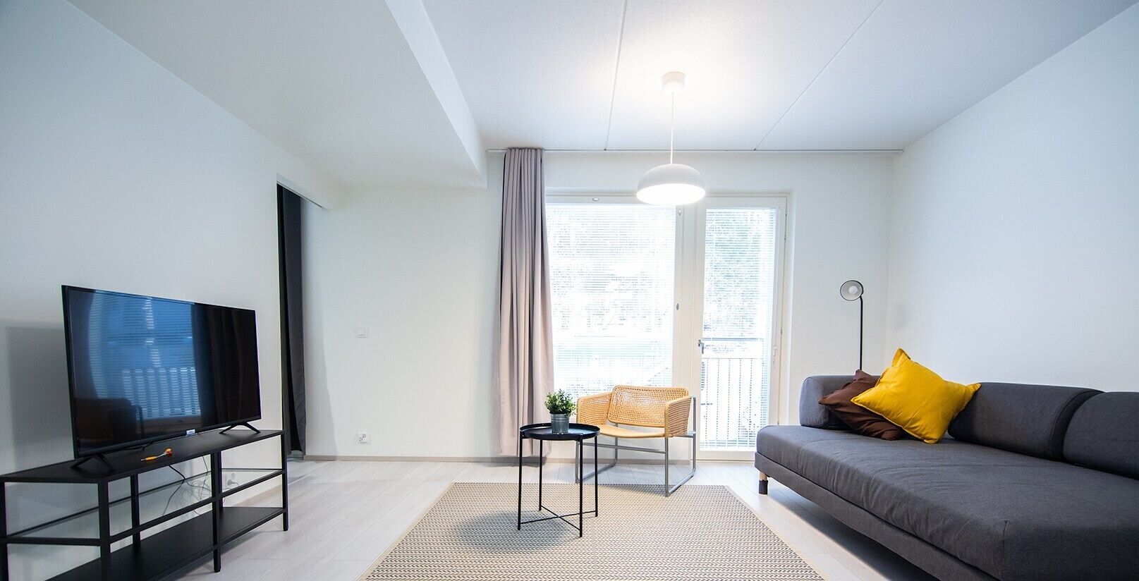 Two Room Apartment With Sauna | Opholdsområde | Tv