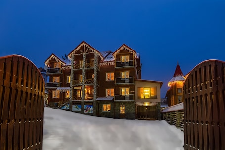 Front of property - evening/night