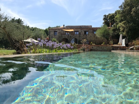Seasonal outdoor pool