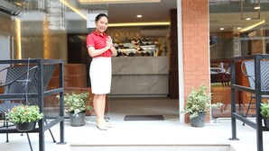 Mặt tiền nơi lưu trú