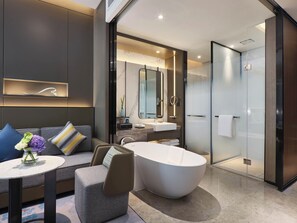 Standardzimmer, 1 King-Bett, barrierefrei | Badezimmer