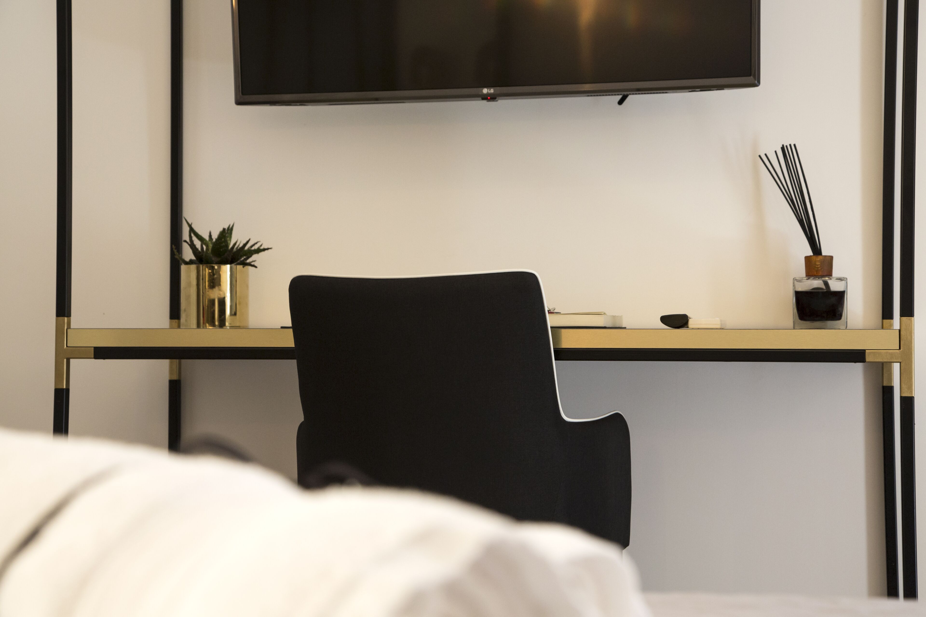 豪華雙人房, 城市景 | 迷你吧、獨特設計、獨特裝修、書桌