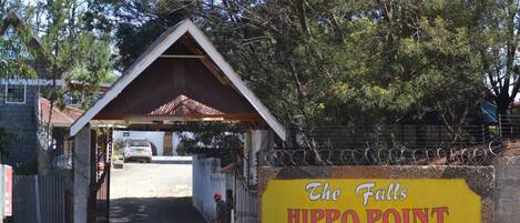 Façade de l’hébergement