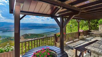 Deluxe Villa, 4 Bedrooms, Lake View | Balcony view