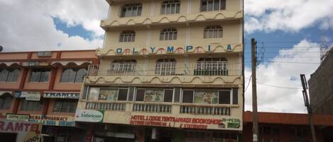 Voorkant van accommodatie