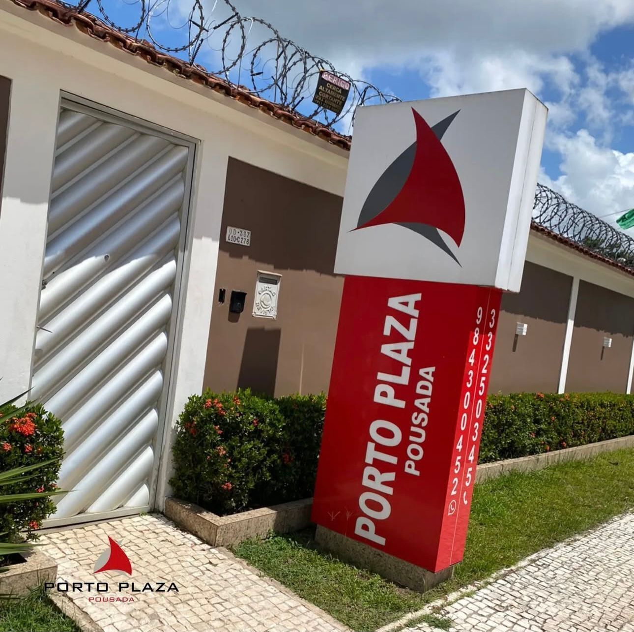 Fachada da propriedade