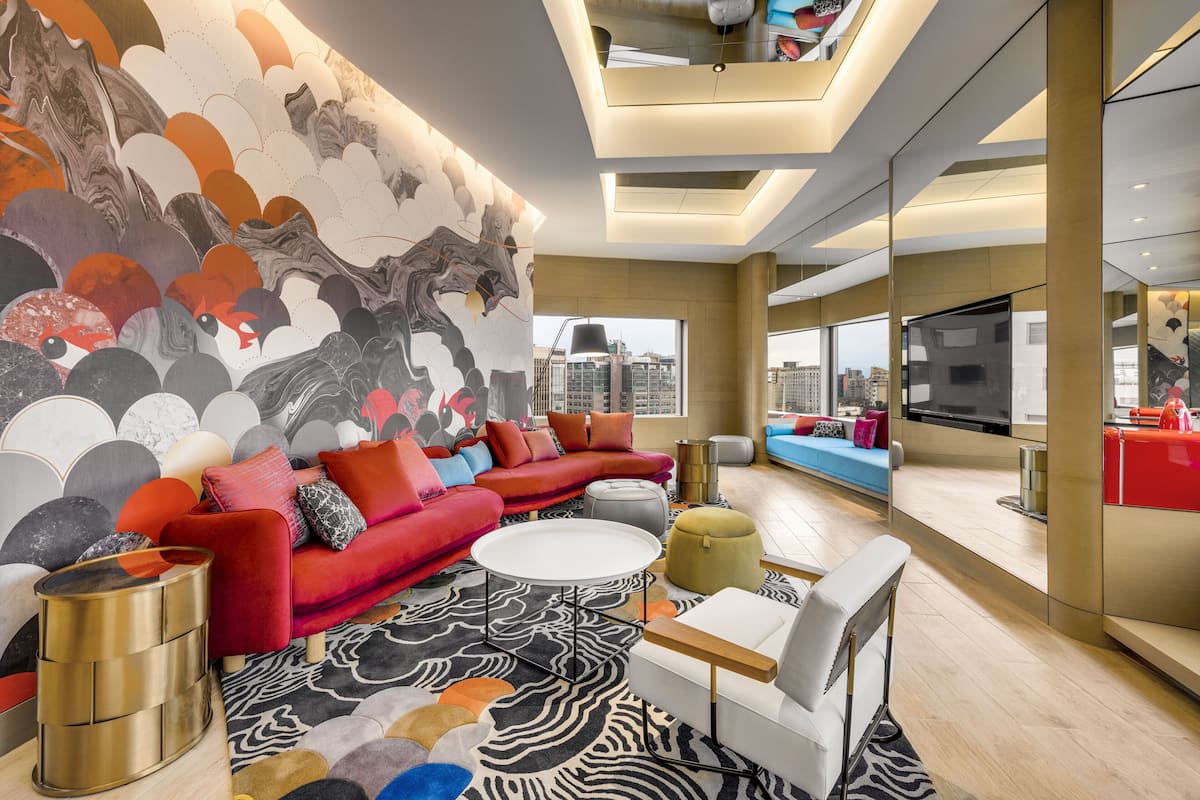 Suite - 1 soveværelse (Taipei City View) | 1 soveværelse, minibar, pengeskab på værelset