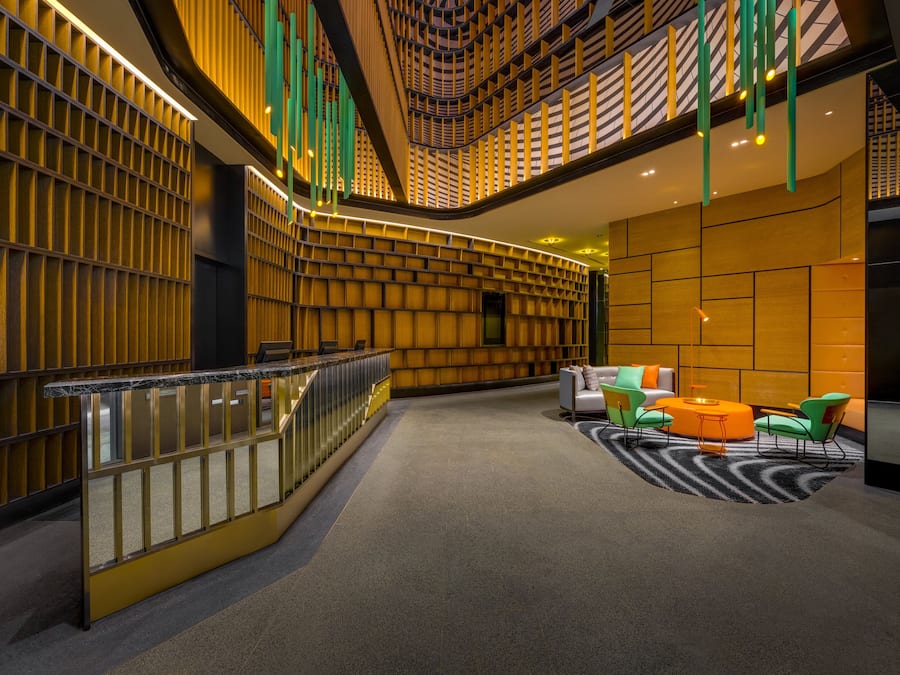 Kawasan tempat duduk lobi