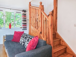 TV, fireplace - 3 bedroom accommodation in Dihewyd, near Aberaeron (Dihewyd, near Aberaeron)