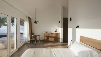 Suite monolocale Deluxe (01) | Biancheria da letto di alta qualità, copriletto in piuma