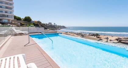 Enchanting Concón 2BR - Private Roof & Ocean View