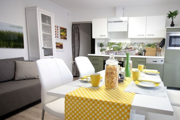 Deluxe-Apartment (Nr 1) | Wohnbereich | LCD-Fernseher, aktuelle Filme