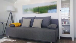 Deluxe-Apartment (Nr 1) | 1 Schlafzimmer, Bettwäsche aus ägyptischer Baumwolle
