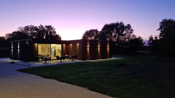 Voorkant van accommodatie