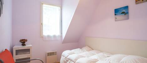2 chambres, lit parapluie, Wi-Fi, draps fournis