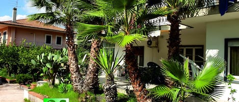 Overnattingsstedets uteområder