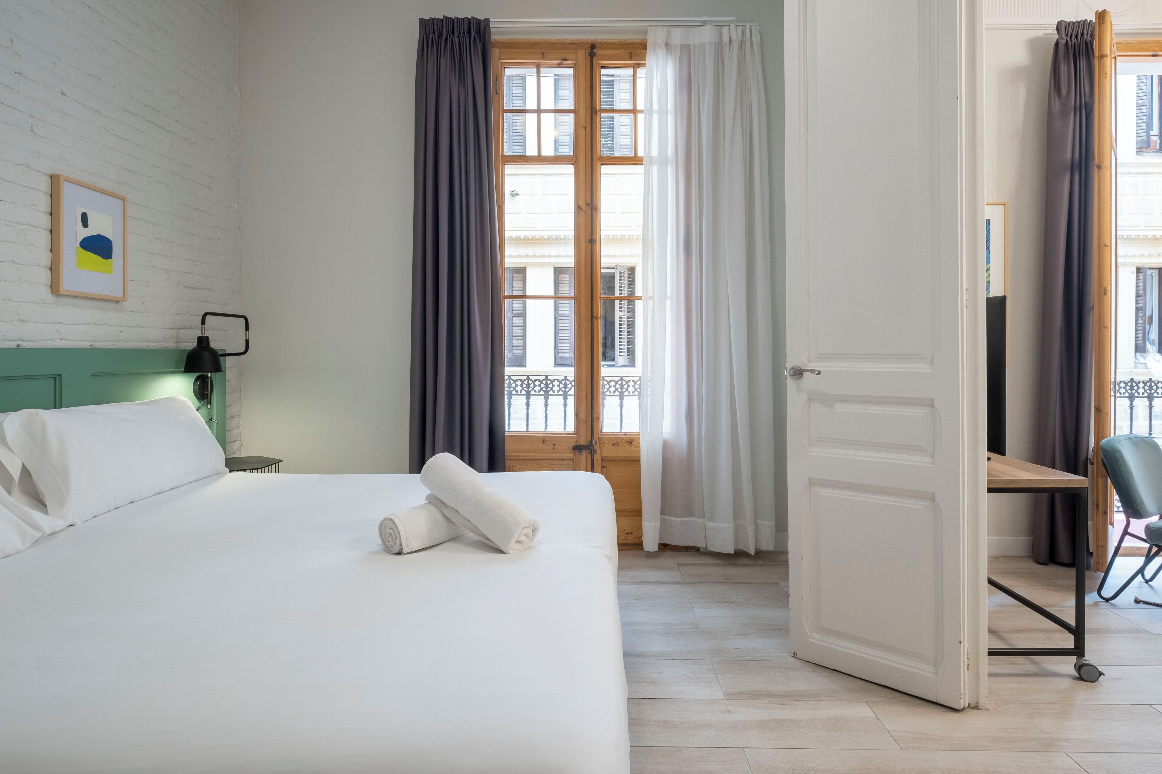 Apartamento Confort | Caja fuerte, decoración individual, mobiliario individual