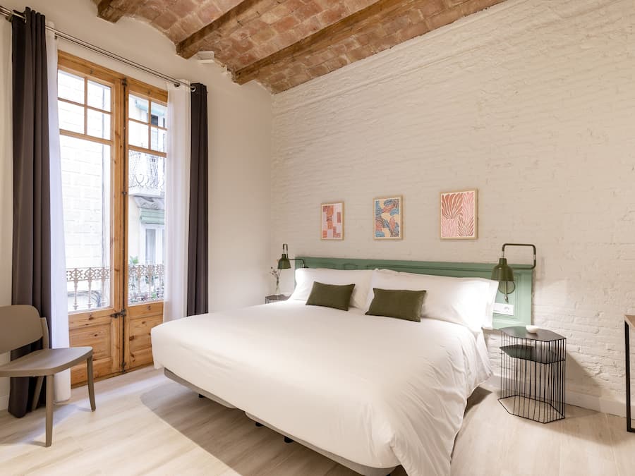 Cofres nos quartos, individualmente decorados