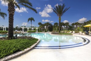 Alberca al aire libre 