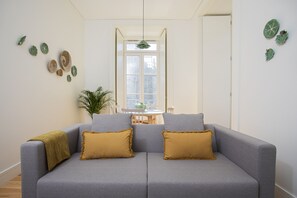 Appartement Standard, 1 chambre | Coin séjour | Télévision à écran plat