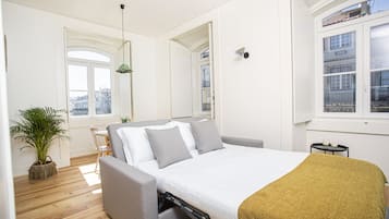 Standard Apartment, 1 Bedroom | Living area | Flat-screen TV
