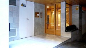 Entrée de l’hébergement