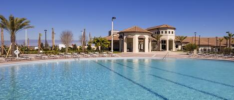 2 outdoor pools, pool cabanas (surcharge), pool umbrellas