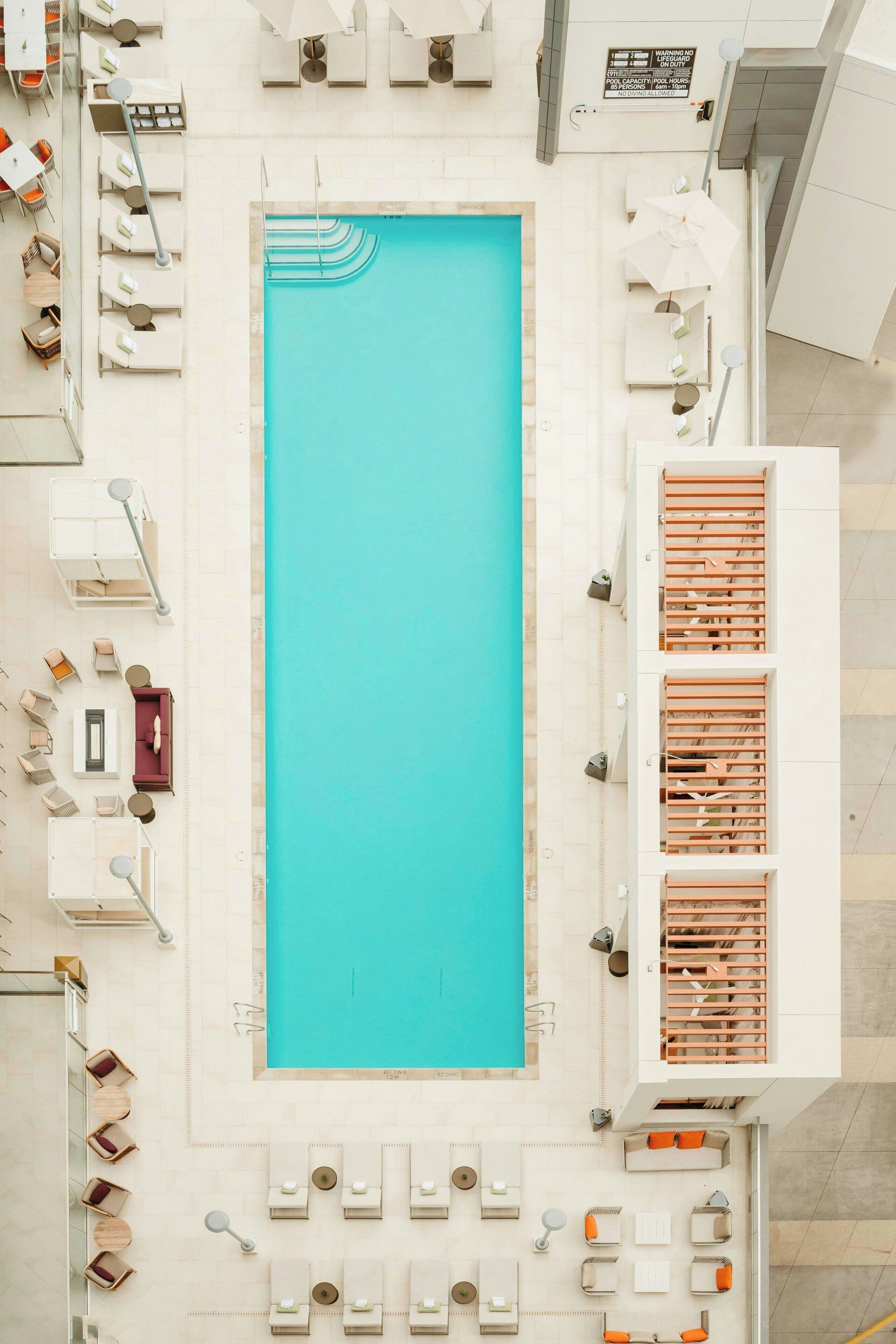 outdoor pool, pool cabanas (surcharge), pool umbrellas