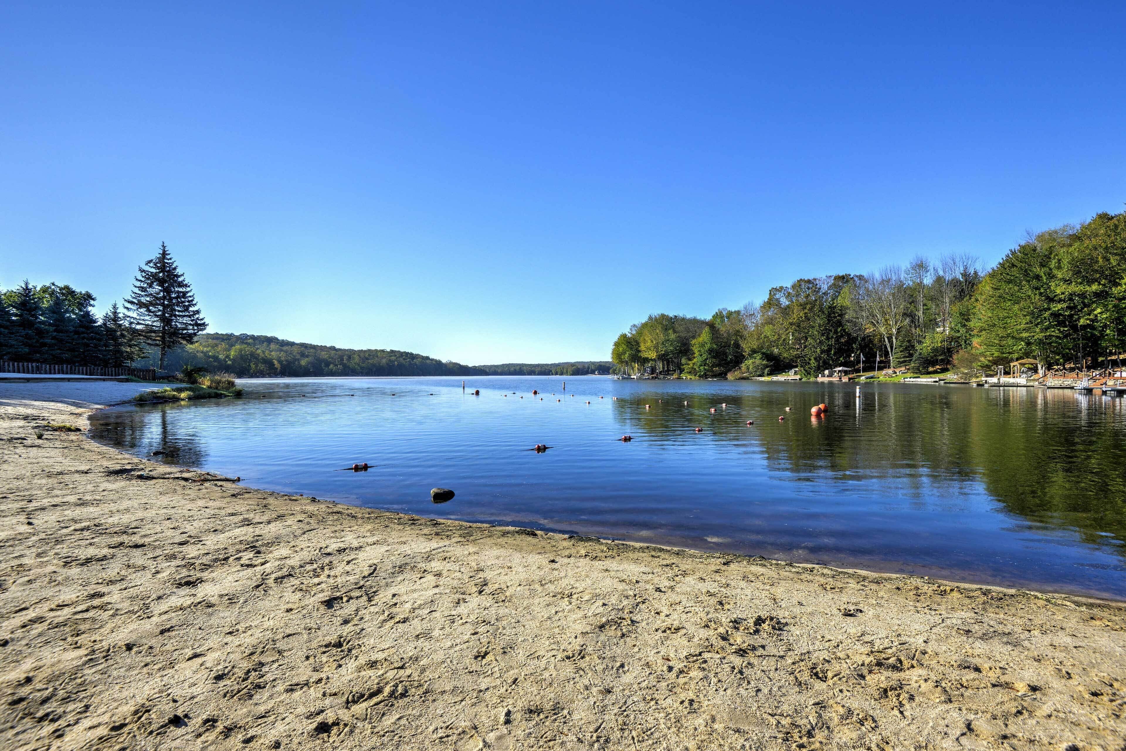 Beach nearby