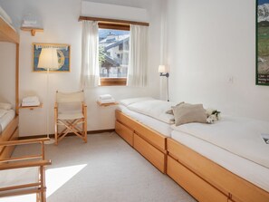2 chambres, lit parapluie, Wi-Fi gratuit