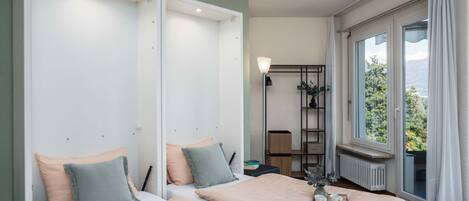 1 makuuhuone, vauvan matkasänky, ilmainen Wi-Fi