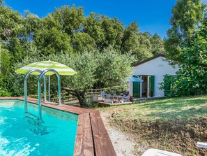 Pool - Wonderful private villa for 7 guests with private pool, TV, terrace and pets allowed (Rosignano Solvay-castiglioncello)