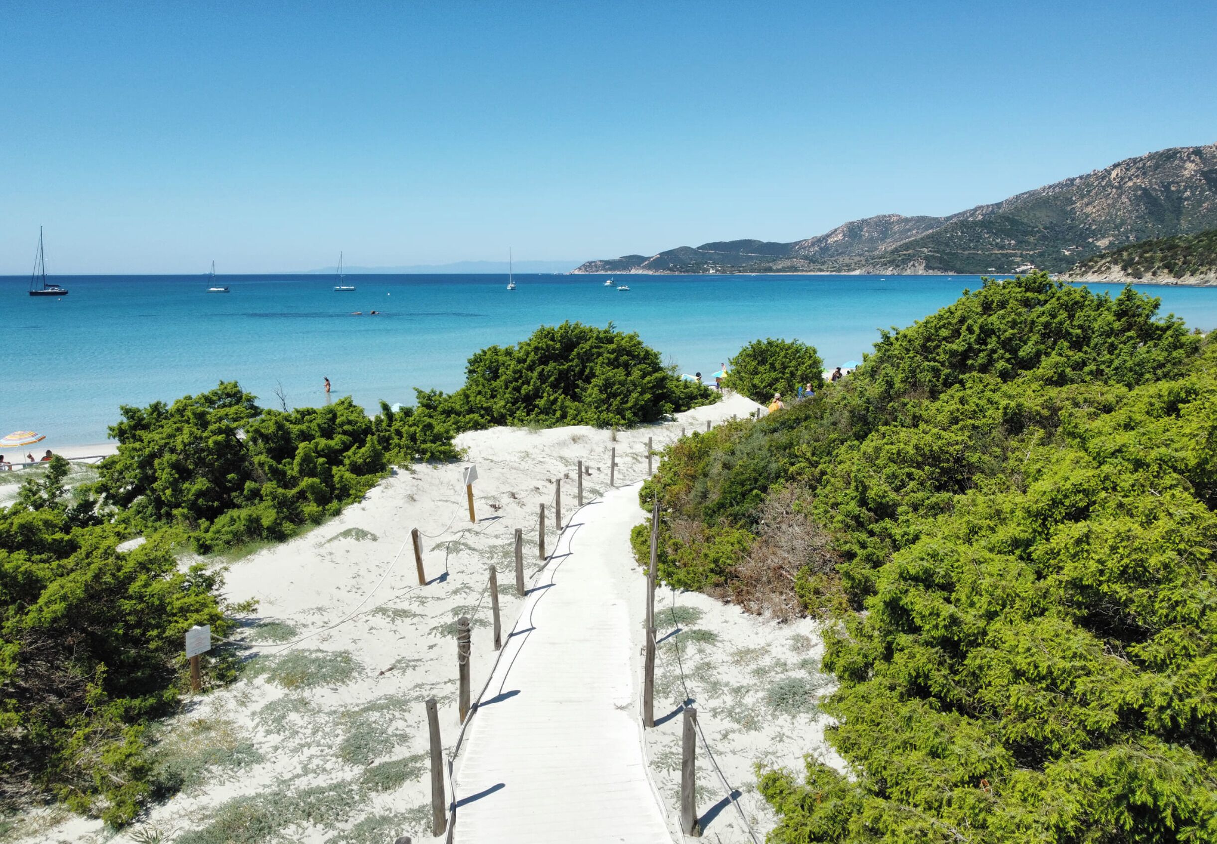 Am Strand, Liegestühle
