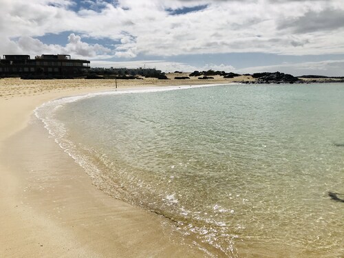 Une vue imprenable et l'emplacement. Spacieux appartement 1 chambre directement sur la plage El Cotillo
