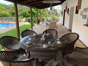 Restaurante al aire libre