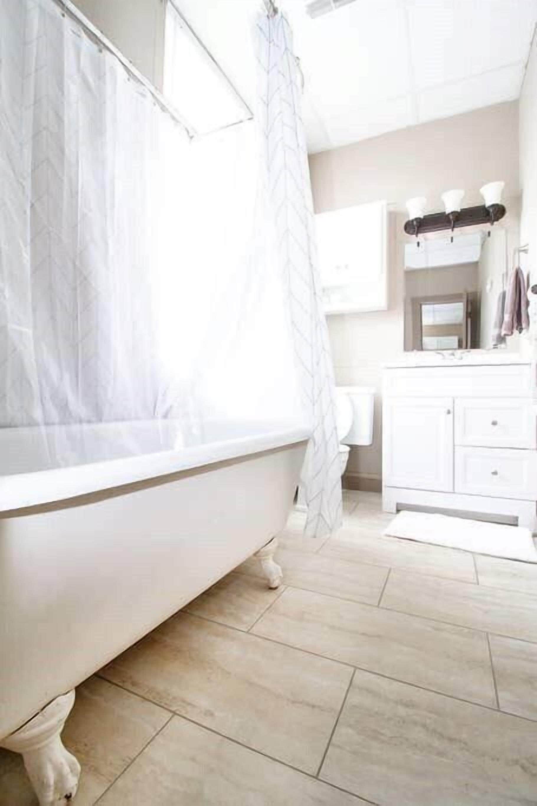 Hair dryer, towels