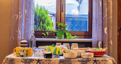 Large apartment with garden view suitable for cycle tourism