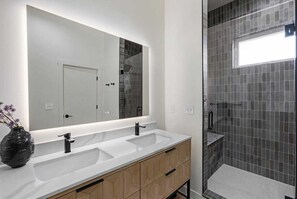 Hair dryer, towels
