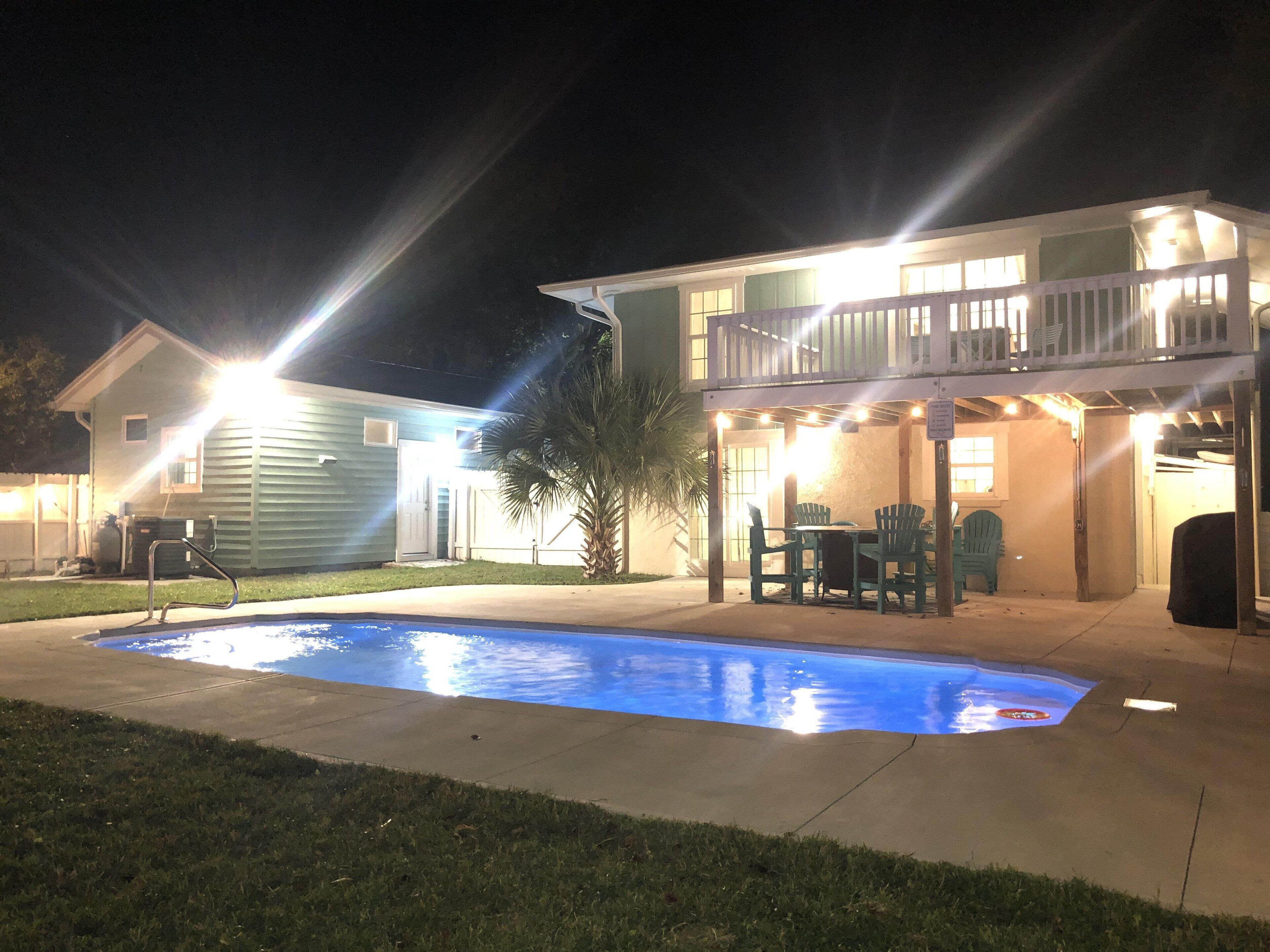 ♥ Blue Dream- Private Home w/ pool Steps To Beach, Perfect Family Beach Vacation