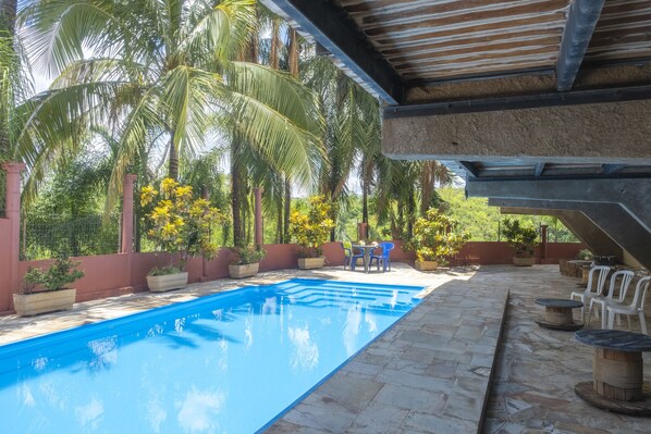Outdoor pool - Hotel Deck Rio (Icém)